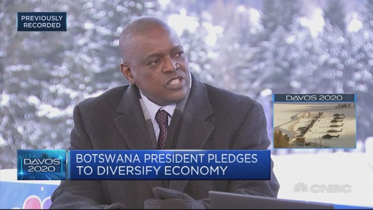 Youthful population is an economic opportunity for us, Botswana's president says