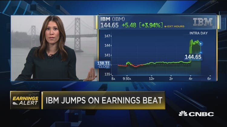 IBM sees big earnings beat