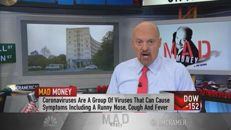 Coronavirus effect: 'Buy unrelated stocks at a discount,' Jim Cramer says