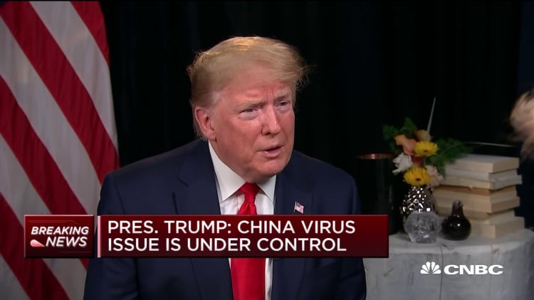 President Trump on the coronavirus: We have it totally under control