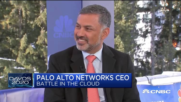 Watch CNBC's full Davos interview with Palo Alto Networks CEO Nikesh Arora