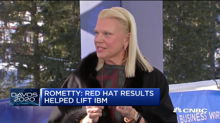 Ginni Rometty: We've put IBM in a position for sustained growth