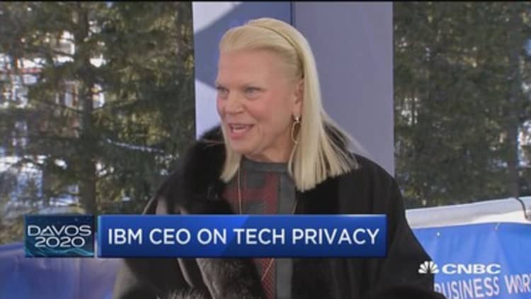 IBM CEO calls for 'precision regulation' on AI that weighs privacy against benefits to society