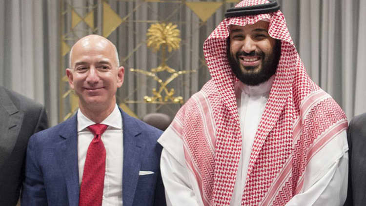 Saudi crown prince reported to be behind Jeff Bezos hack