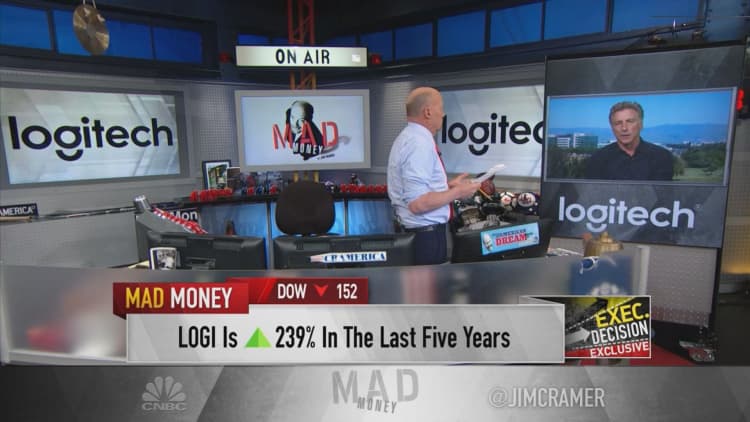 Logitech CEO: Three of our biggest businesses are growing 'at a pretty healthy clip'