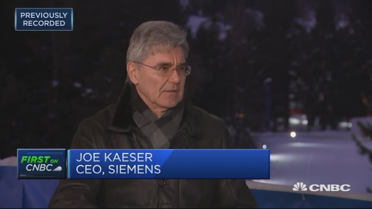 Believe there will be a solution to digital tax, Siemens CEO says