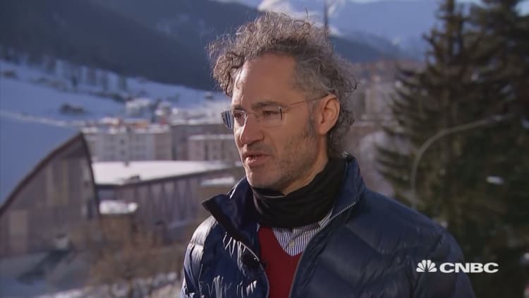 Watch CNBC's Full Interview with Palantir CEO Alex Karp at Davos