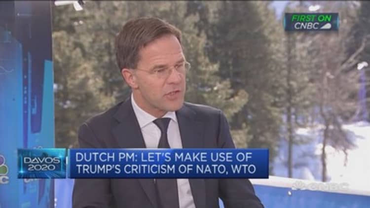 Dutch PM 'optimistic' about chances of getting a US-EU trade deal