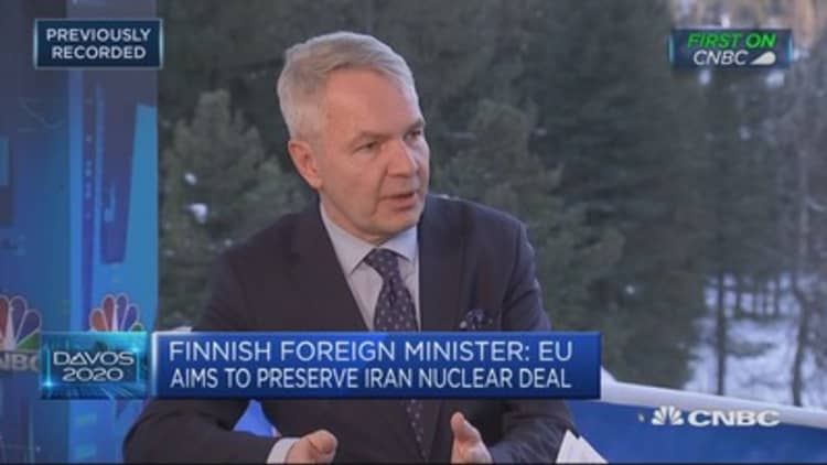 Finland's foreign minister: 'Extremely important' Iran doesn't have nuclear weapons