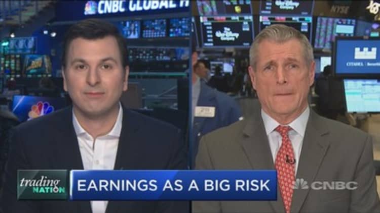 Market bull Art Hogan warns the next batch of earnings could spark a significant pullback