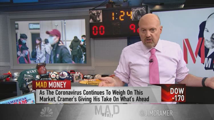 Coronavirus could give investors a buying opportunity, says Cramer