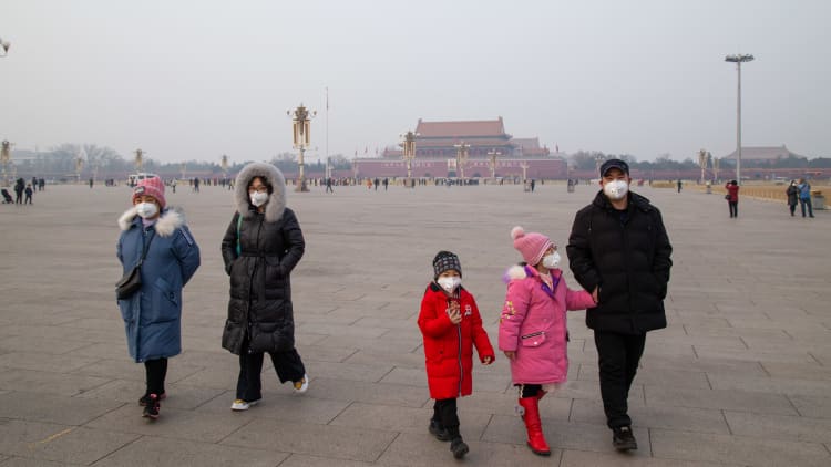 Coronavirus leaves streets of Beijing and Wuhan, China, nearly deserted