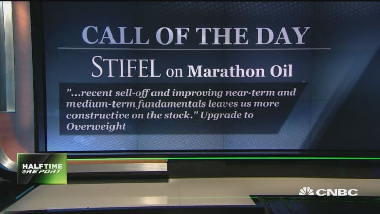 Stifel upgrades Marathon Oil to buy