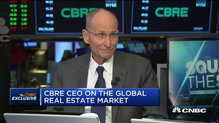 Watch CNBC's full interview with CBRE CEO Robert Sulentic