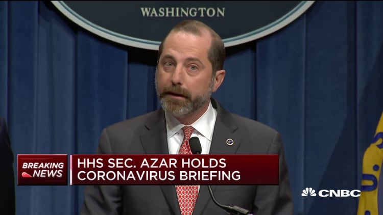 HHS Sec. Azar: Americans should reconsider travel to China