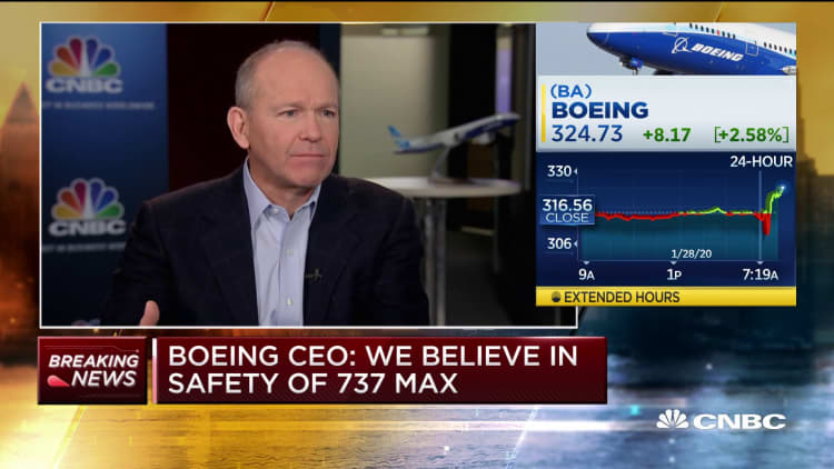 Boeing CEO David Calhoun: We will not change the name of the 737 Max