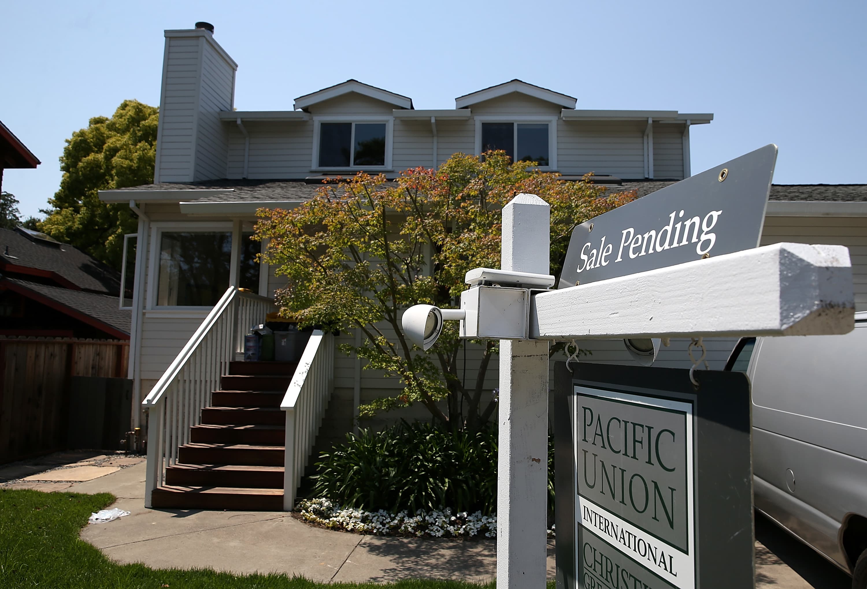 Pending home sales rose less than expected in March as prices soared