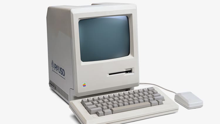 This is what Apple's Macintosh calculator looked like in 1983