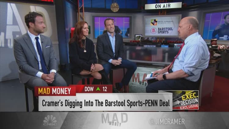 Barstool and Penn National executives talk $163 million sports-betting partnership