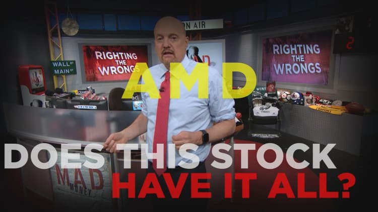 Cramer Remix: The lower AMD goes, the more I like it