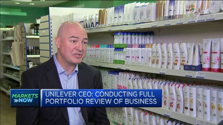 Unilever CEO: Saw 'extreme volatility' in some emerging markets