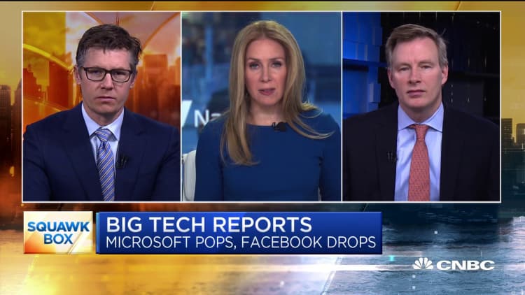 Jefferies' Brent Thill and RBC's Mark Mahaney weigh in on Facebook and Microsoft earnings