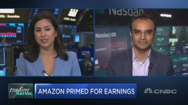 Amazon earnings on deck, and trader flags potential headwind for stock