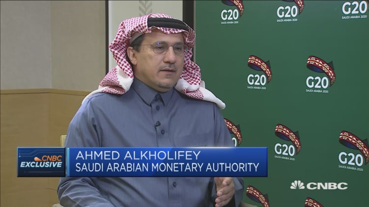 Saudi central bank governor: The global economy is at a crossroads