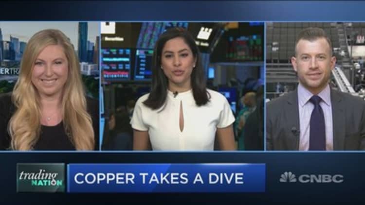 Copper could be signaling economic trouble ahead, traders warn
