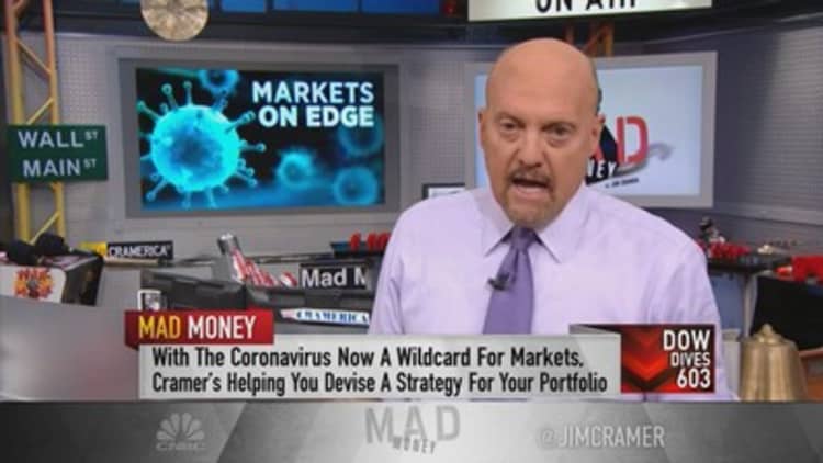 Coronavirus continues to be big wild card for investors: Jim Cramer