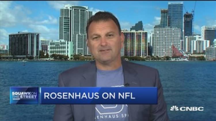 Silicon Valley's new interest in the NFL is great for fans, sports agent Drew Rosenhaus says
