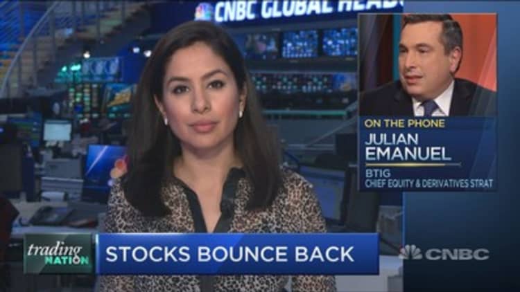 Brace for a lot more market volatility, Wall Street bull Julian Emanuel warns