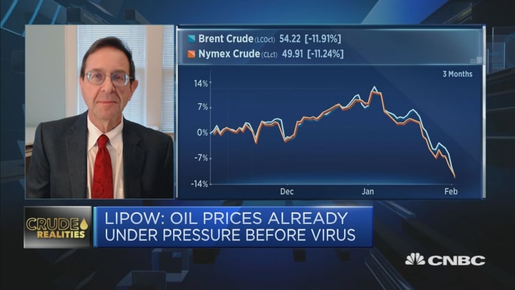 Brent crude may recover to $60 per barrel once coronavirus situation stabilizes