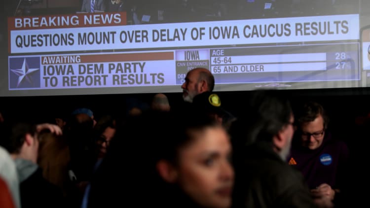 Here's what happened at the Iowa caucuses, and what the candidates have to say