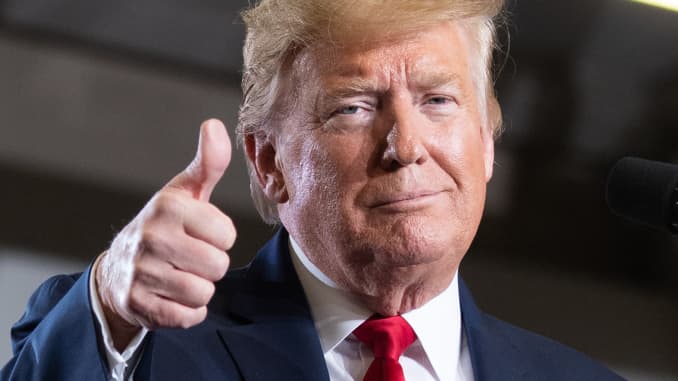 Trump approval hits new high in Gallup poll, despite impeachment