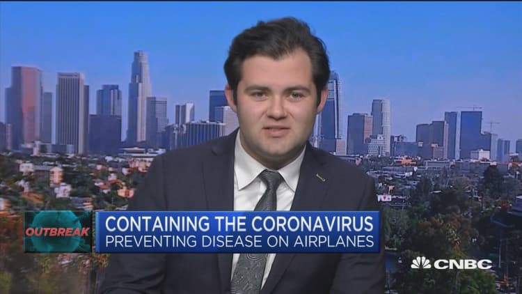 Containing the Coronavirus: Preventing the disease on airplanes