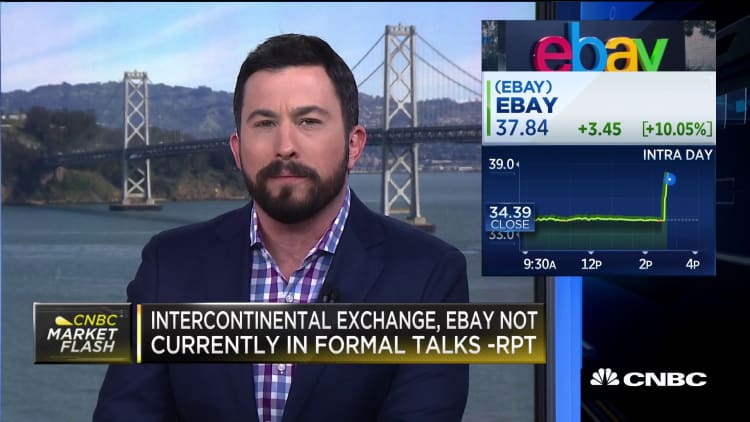 Intercontinental Exchange has approached Ebay about takeover: Report