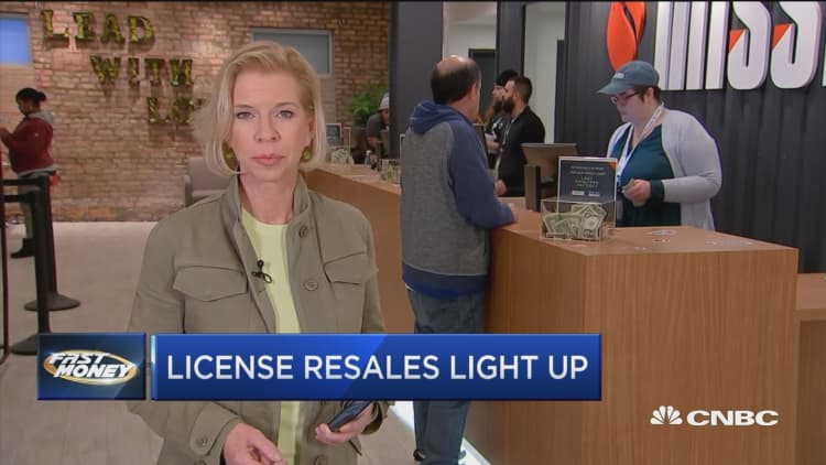 Market for cannabis license resales on the rise