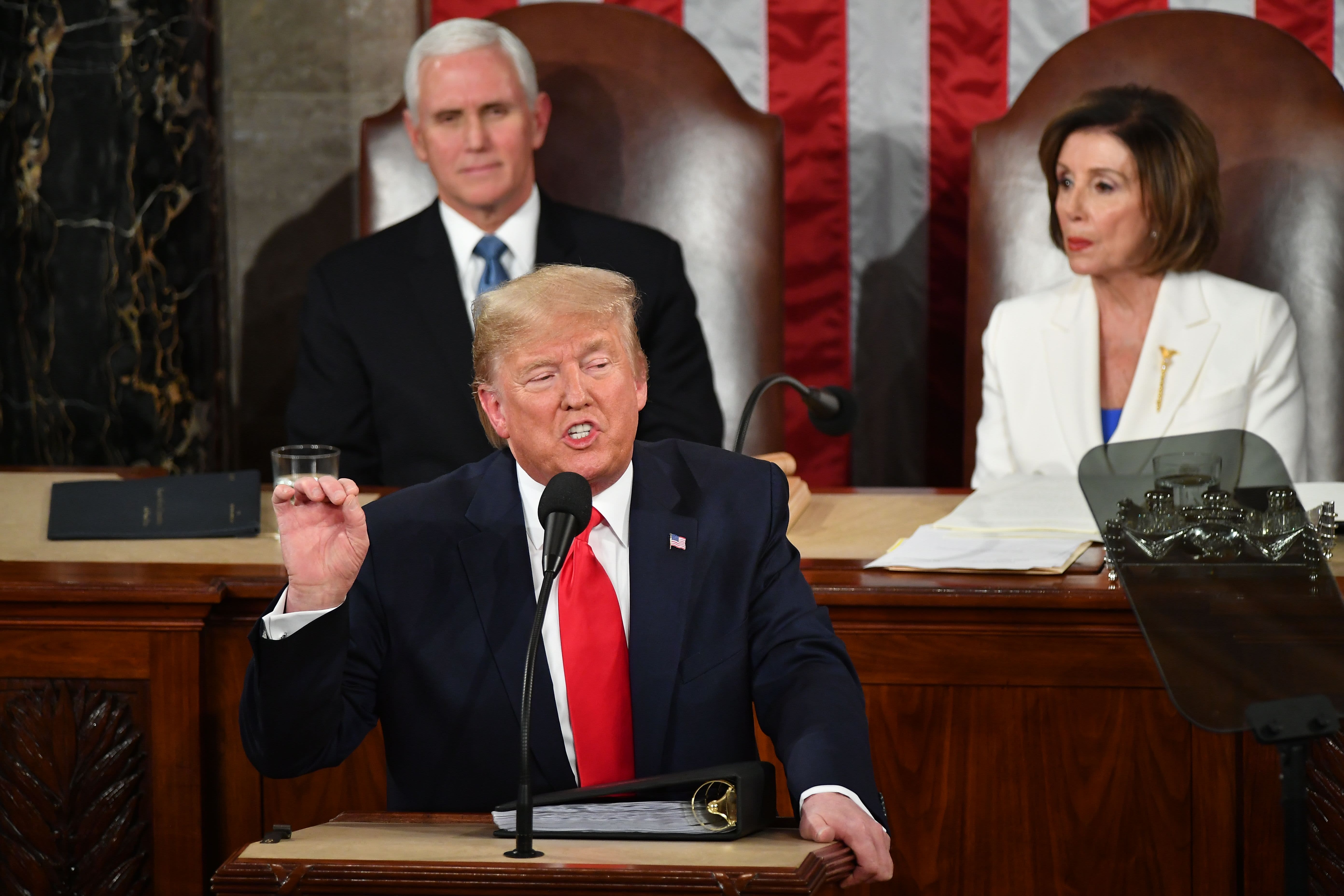 Watch the key moments from Trump's State of the Union address