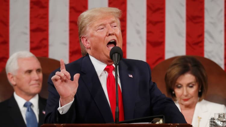 Here's a recap of President Trump's 2020 State of the Union address