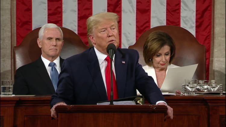 Trump says his health care plan cheaper, better at State of the Union Address