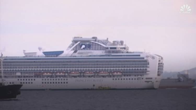 Princess Cruises quarantines 3,700 for two weeks on ship over coronavirus