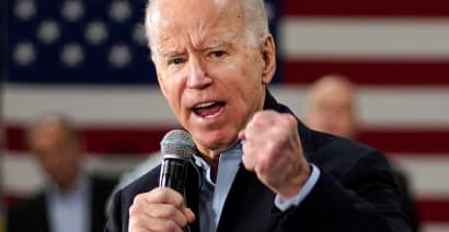 Biden says he took a 'gut punch' in Iowa, targets Sanders and Buttigieg in NH