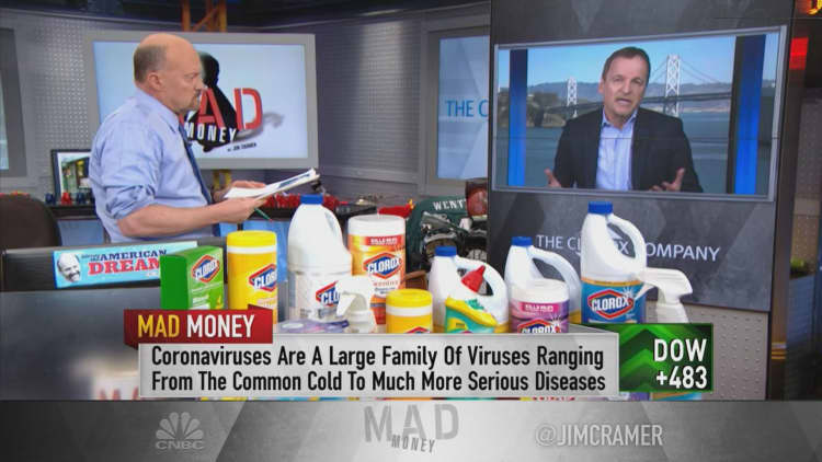 Clorox CEO says 'we're not seeing an impact on sales' from coronavirus outbreak