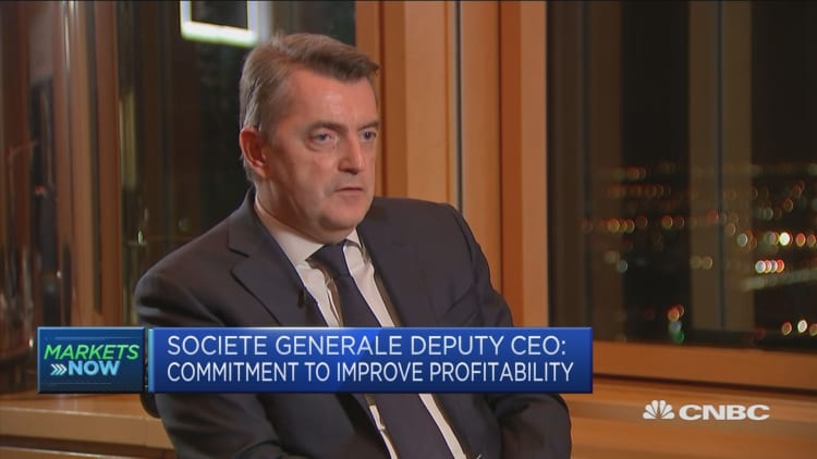 SocGen deputy CEO: Our commitment is to improve profitability