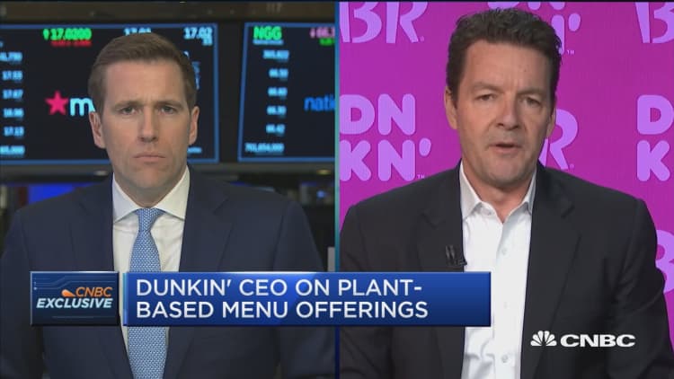 Dunkin' CEO David Hoffmann suggests that more Beyond Meat collaborations could happen