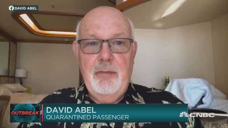 Princess Cruises passenger describes the scene inside ship quarantined by coronavirus