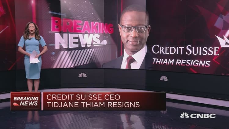 Credit Suisse CEO Tidjane Thiam quits after spying scandal