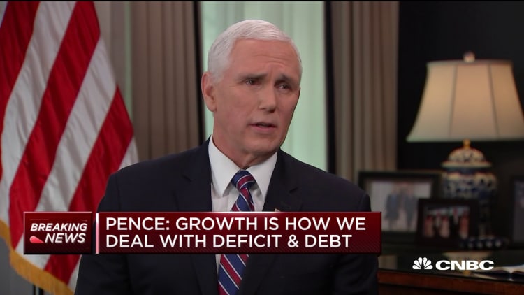 Vice President Pence: Growth is how we deal with debt and deficit