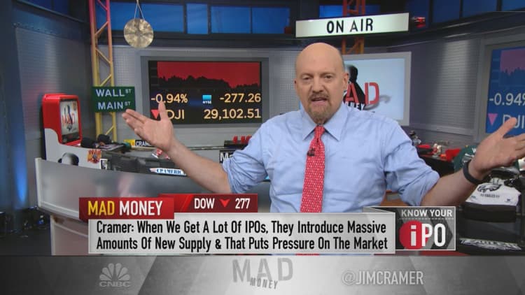 Cramer: This market has zero appetite for low-quality IPOs like Casper Sleep